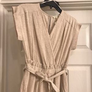 Monteau Tan Jumpsuit NWT